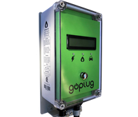 GoPlug Pro 32 Amp Smart EV Charger Safety Certified, Wi-Fi Connected, 120V/240V, Display, 18-ft or 25-ft Cable, Outdoor/Indoor, NEMA 14-50 Plug, Designed in California